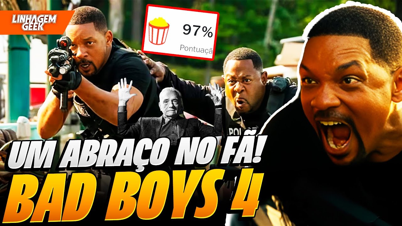 PRESENTE AO FÃ E RESPEITO COM A HISTÓRIA! BAD BOY ATÉ O FIM CRÍTICA (BAD BOYS 4)