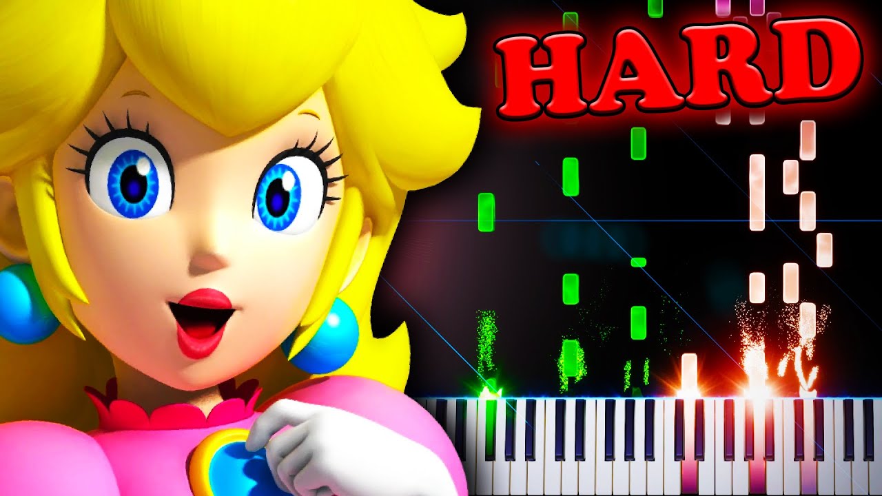 Peach's Castle (from Super Mario Odyssey) - Piano Tutorial