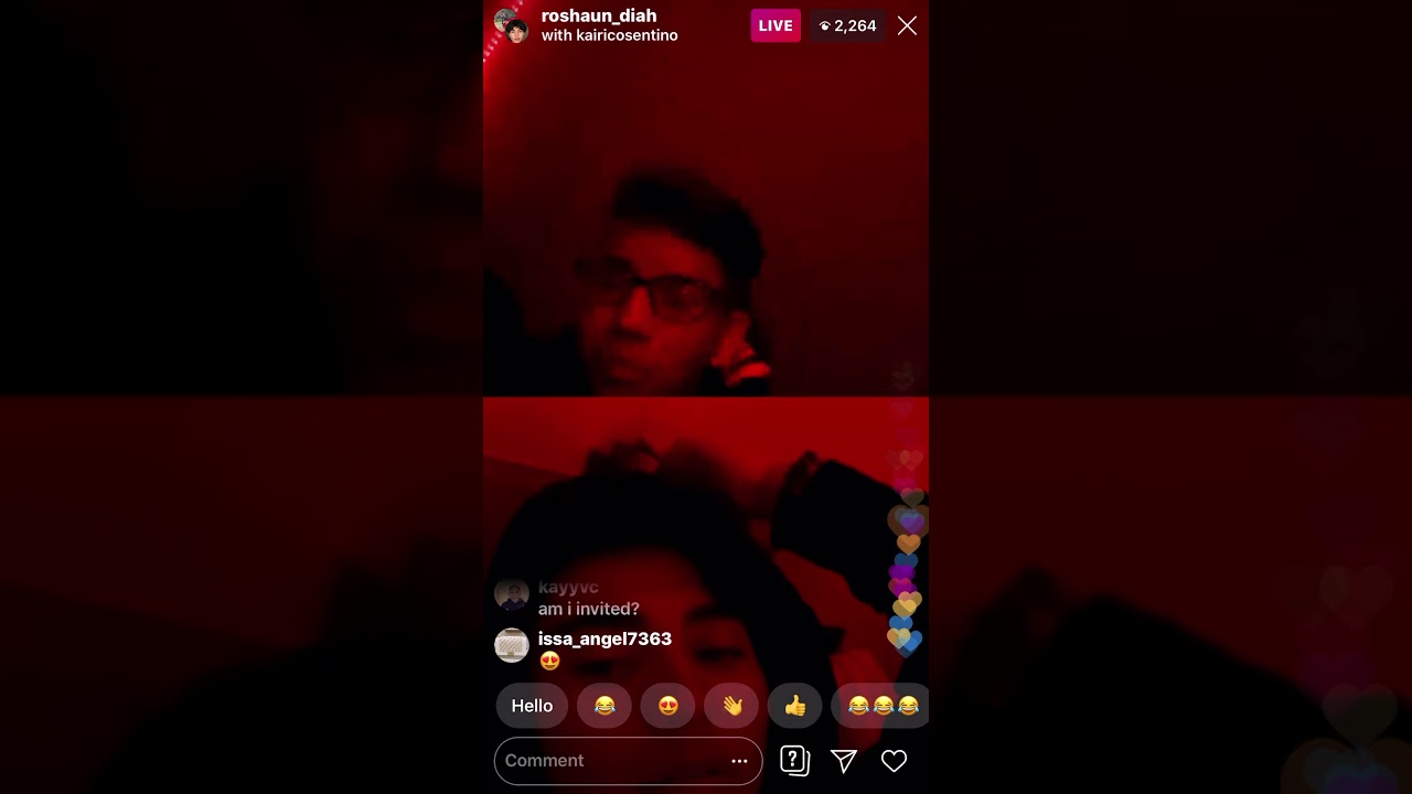 Roshaun live with kairi, Alvaro ,& and Anne (2/6/20)