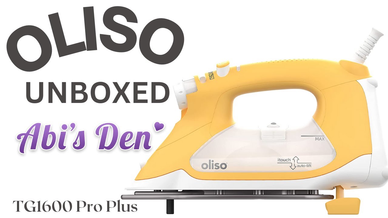 Oliso TG1600 ProPlus Smart Iron with Abi’s Den