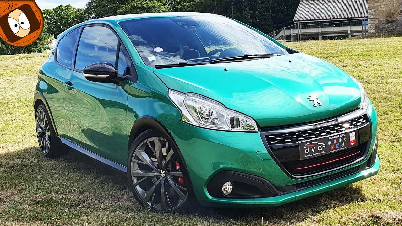 UNIQUE EN FRANCE : 208 GTI BPS GRIFFE 💚!