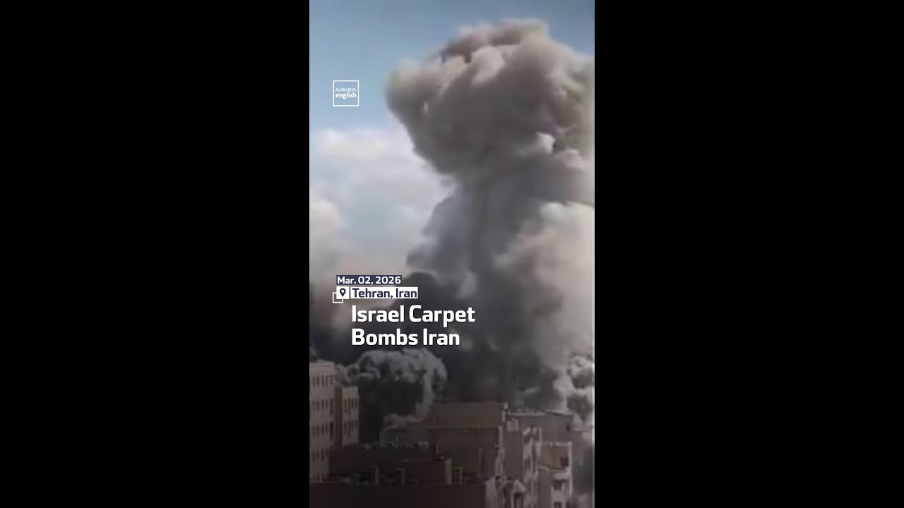 Israel Carpet Bombs Iran