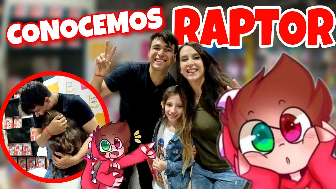 FIRMA de RAPTORGAMER [ CONOCEMOS a RAPTOR de LOS COMPAS ]😱 VLOG EPICO