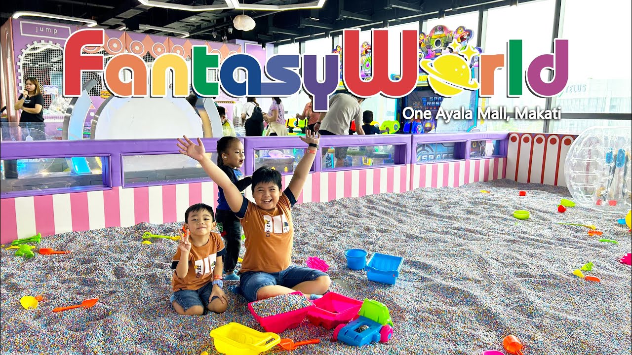 FANTASY WORLD One Ayala Mall Makati | VLOG 134 | ♥ The Newbie Mommy ♥