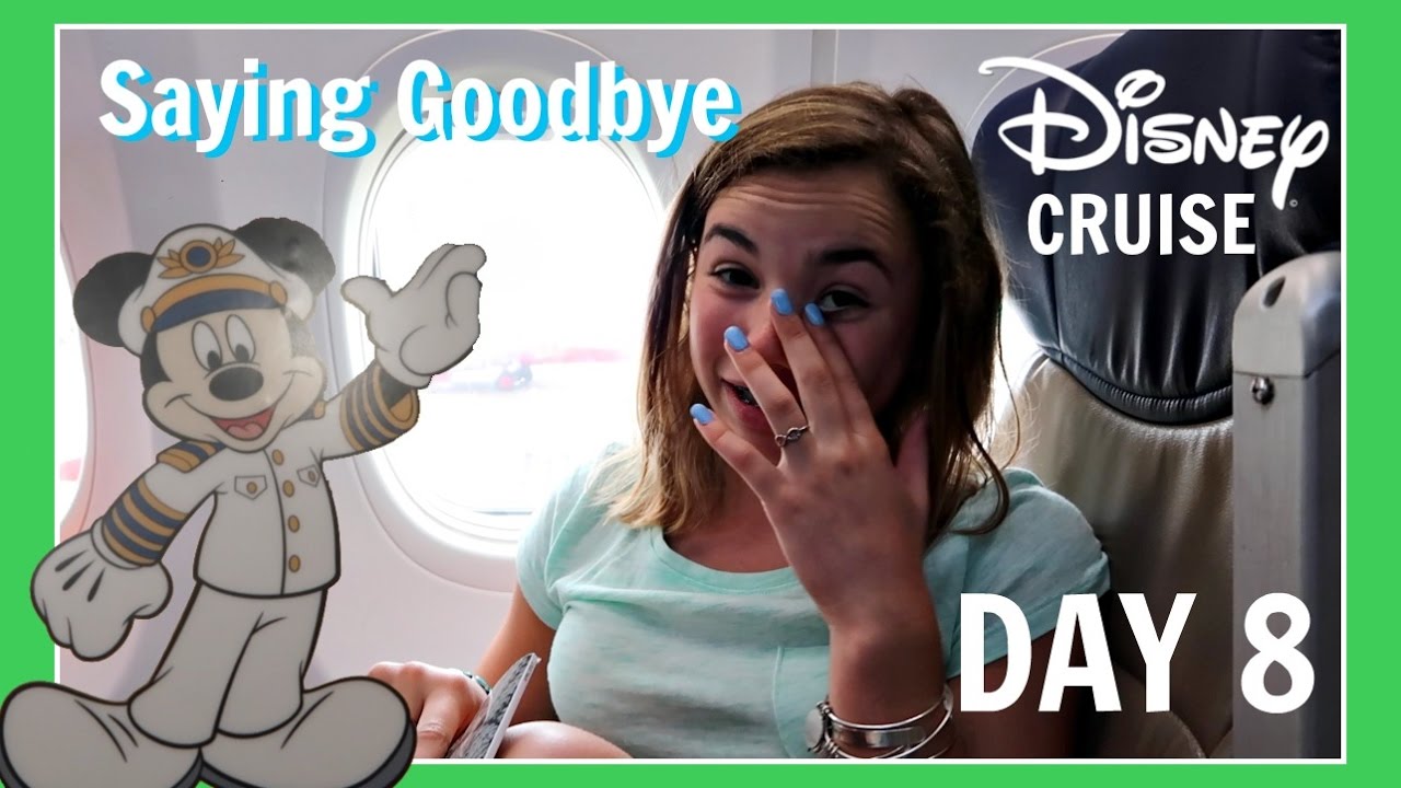 DISNEY CRUISE VACATION | DAY 8: SAYING GOODBYE | Flippin' Katie