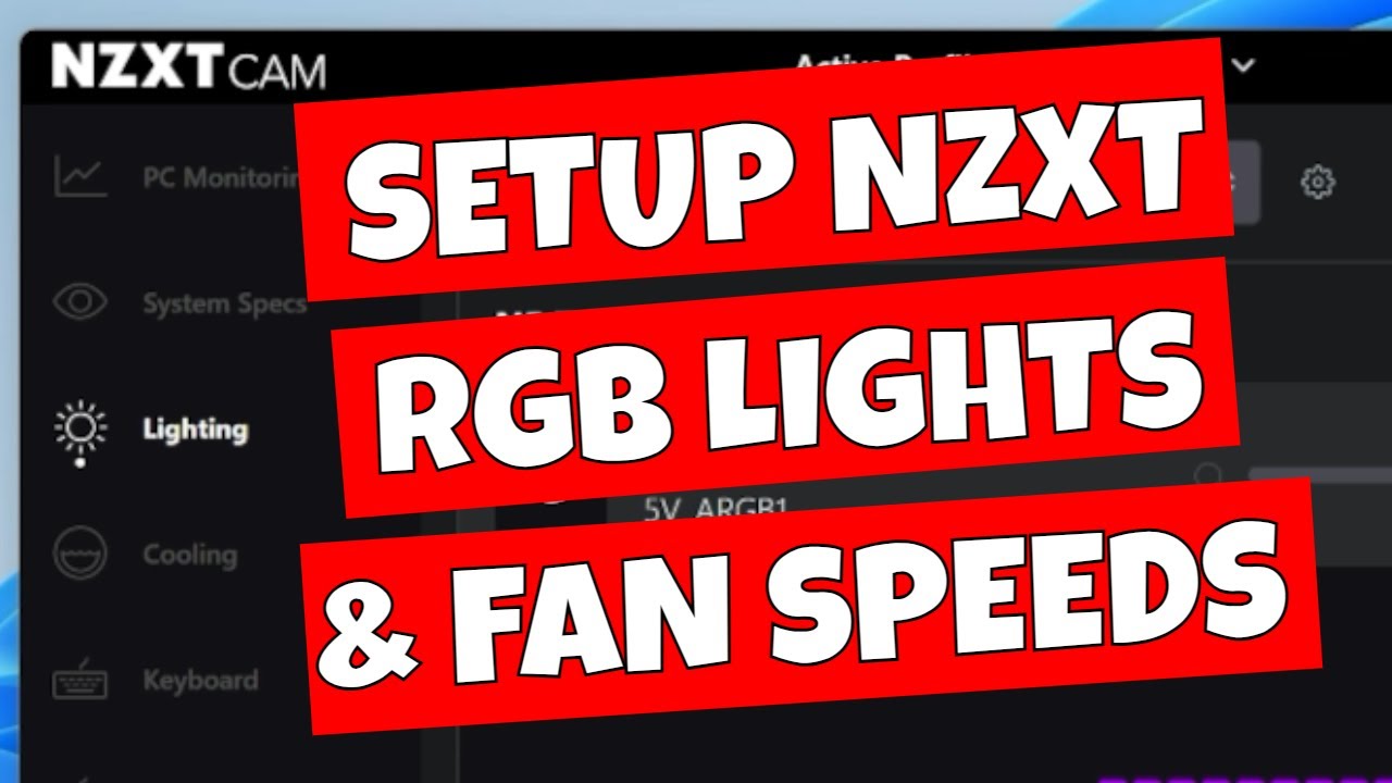 Как настроить программное обеспечение NZXT CAM для управления RGB-подсветкой и вентилятором