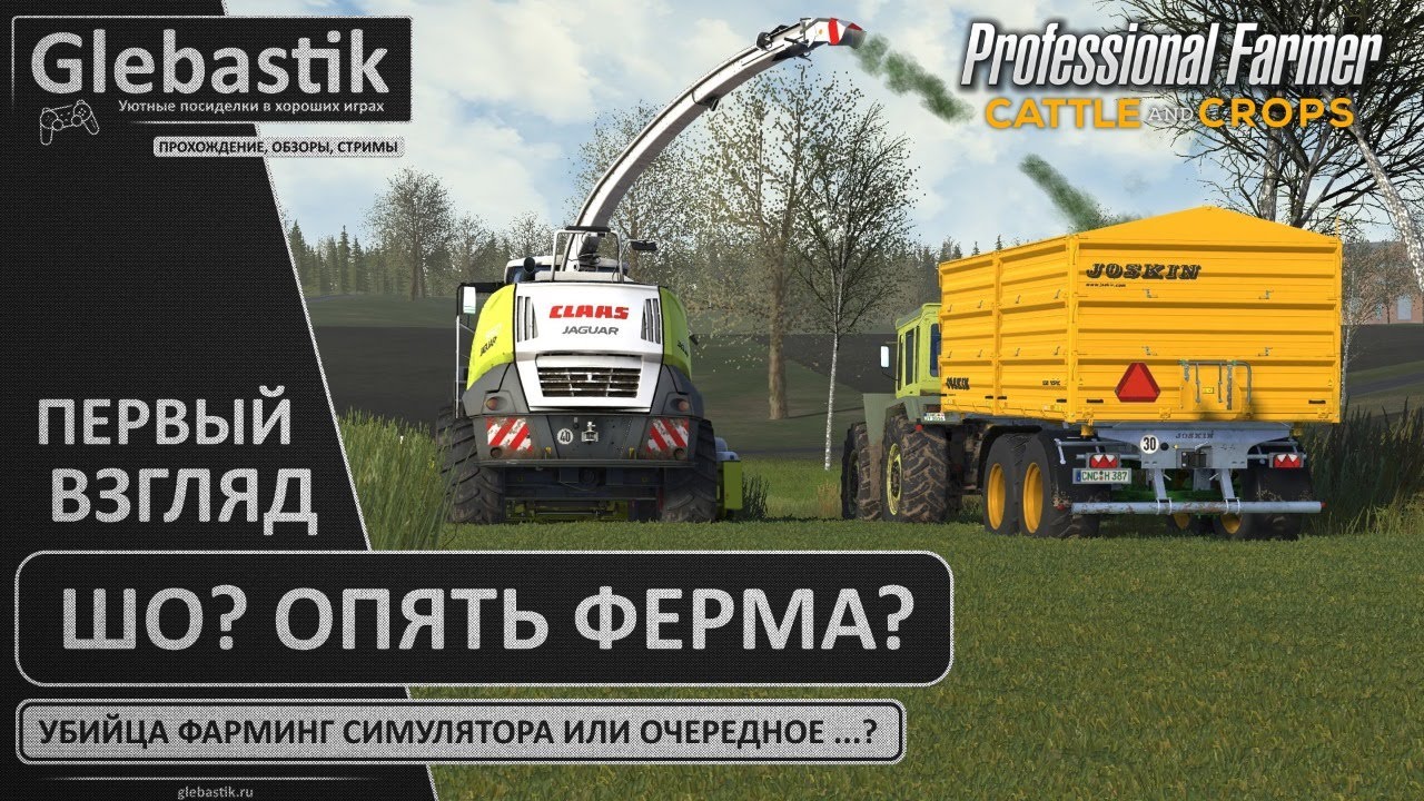 Professional Farmer: Cattle and Crops ► Первый взгляд ◄ Все уже посмотрели, ну и я посмотрю