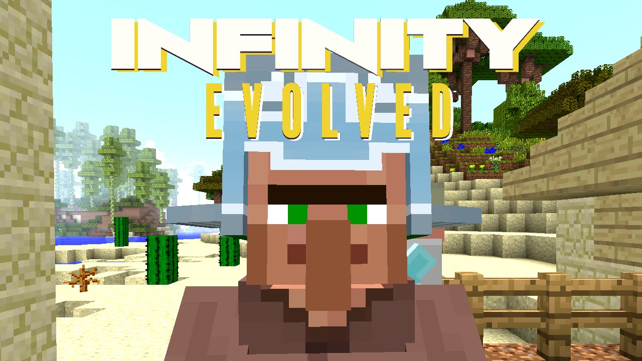 Minecraft Mods FTB Infinity Evolved - DUNGEON & VILLAGE [E02] (Modded Expert Mode)