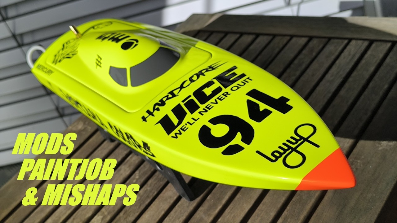 FULL RESTORATION VIDEO | REBUILD OF MY RC SPEEDBOAT