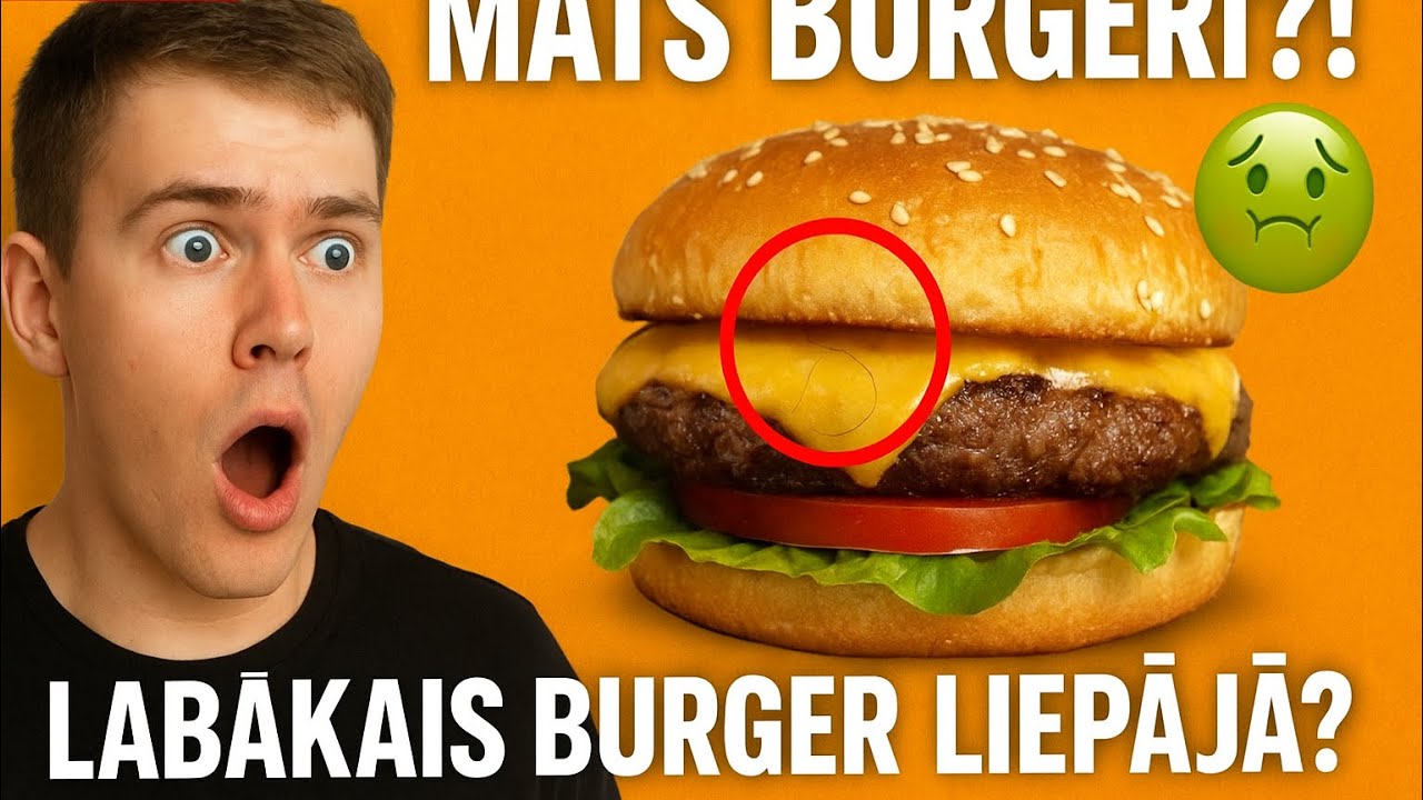 MATS BURGERĪ?! 🤢
