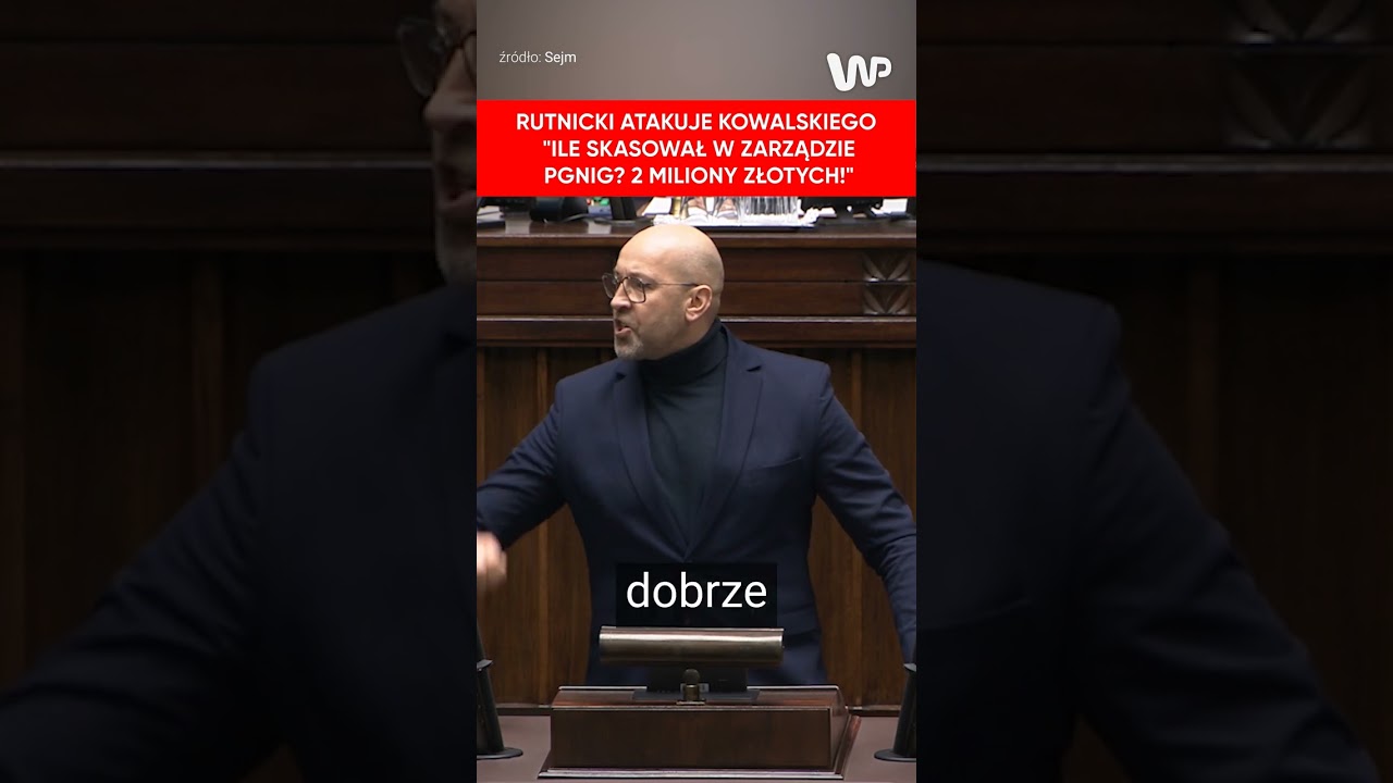 Rutnicki atakuje Kowalskiego: Ile skasował w zarządzie PGNIG?