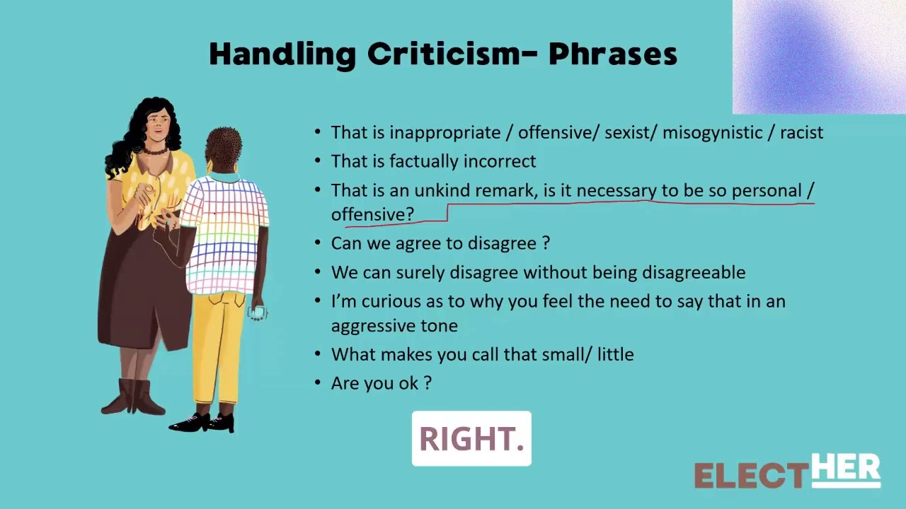 How to handle aggression and bias when public speaking   Part 2 with Patricia