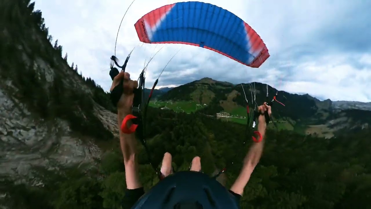 speedfly dans les Aravis a la Bombardellaz.