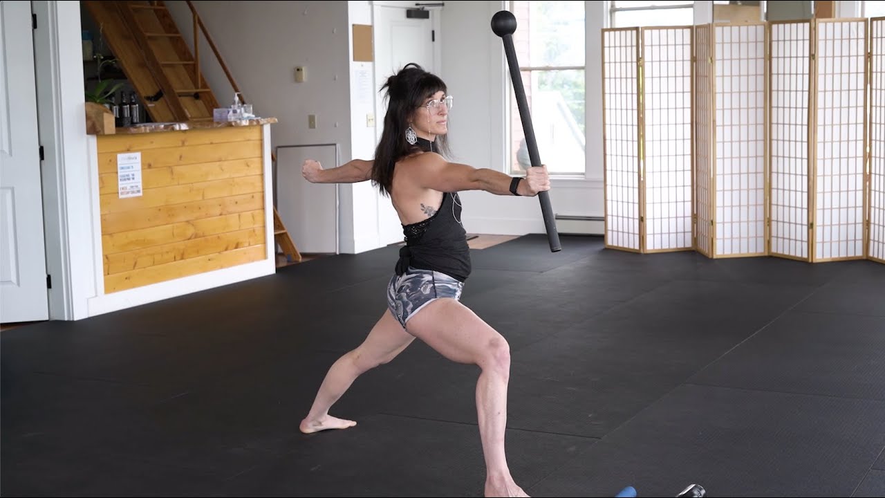 Full 20 Minute Steel Mace Vinyasa Workout