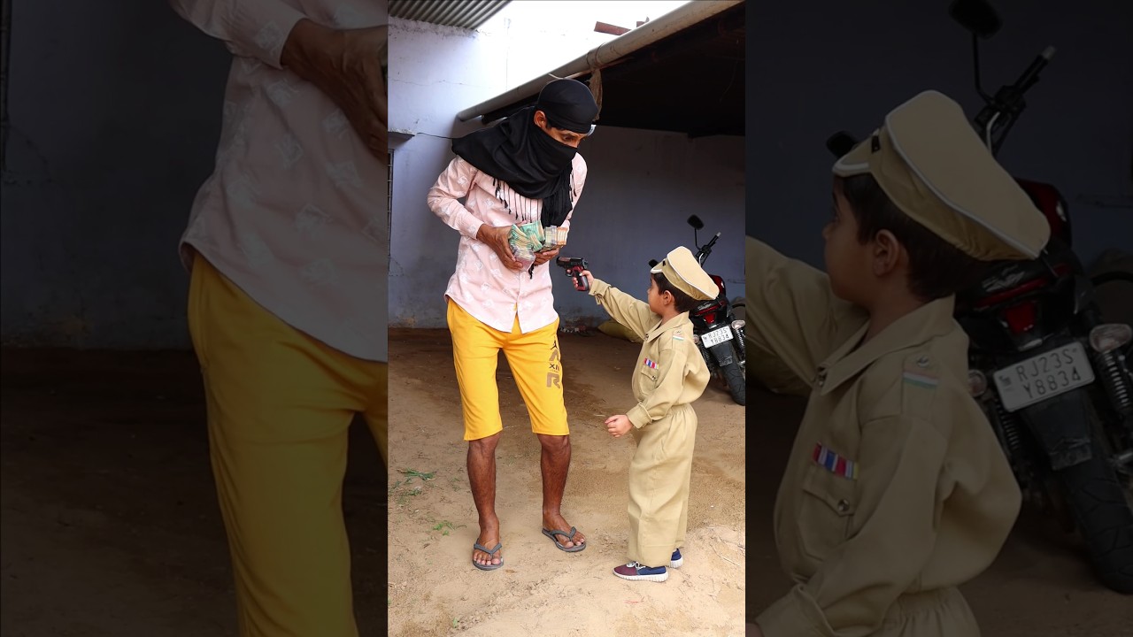 Police 🚓 or Chor #shorts #shortvideo #police #ytshorts #trending
