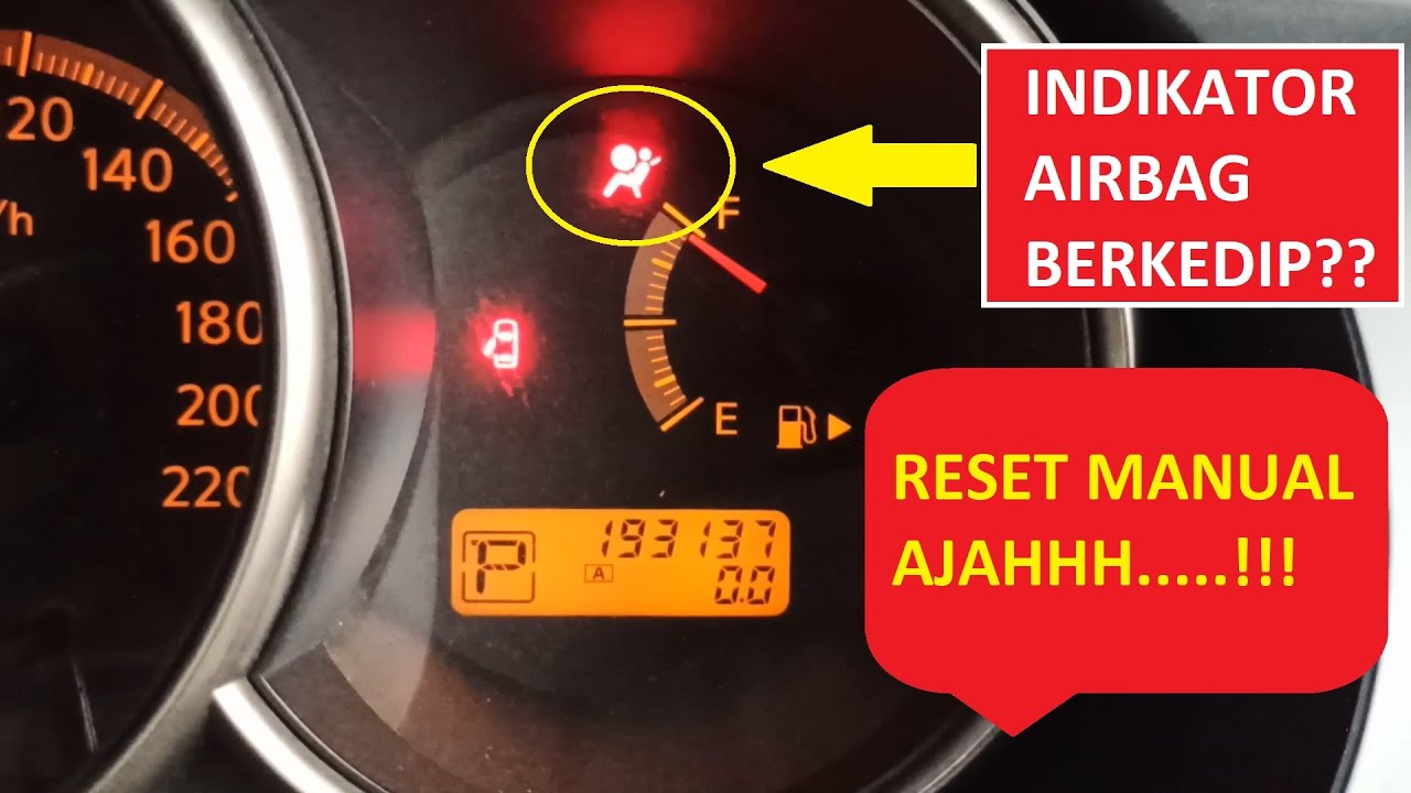 Reset Manual Indikator Airbag yang Berkedip di GRAND LIVINA