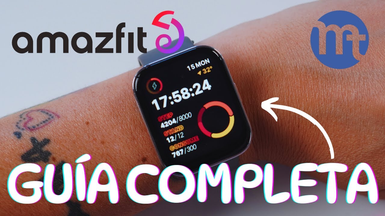 amazfit BIP 5 UNITY CÓMO FUNCIONA (La guía más completa)