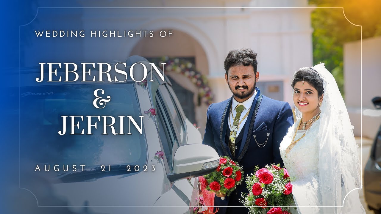 Wedding Highlights 4K | Jeberson weds Jefrin | Christian Wedding  | VARAM Family's Wedding |