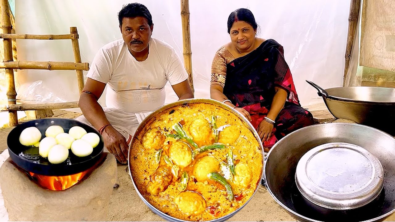 একবার এভাবে ডিম ভাপা বানিয়ে দেখুন আঙ্গুল চাটতে বাধ্য হবেন! | Authentic Village Style Egg Vapa🔥