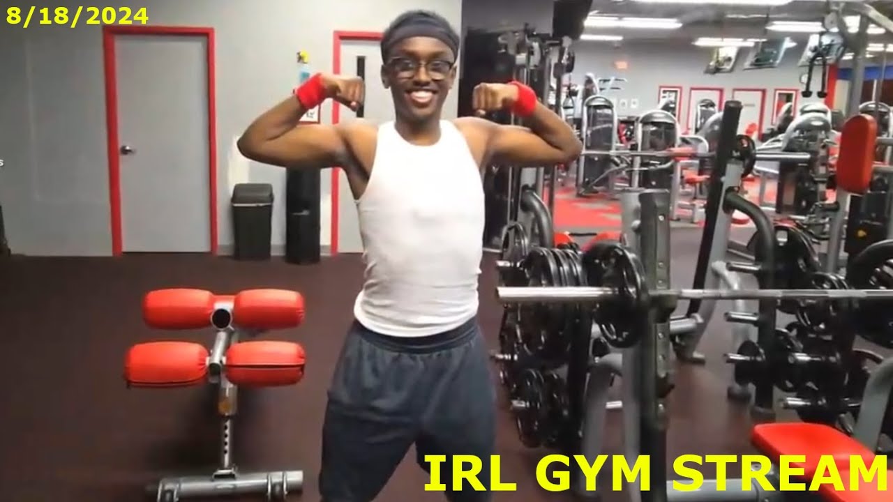 back from the dead  ||  IRL GYM STREAM  ||  FIRST STREAM IN A WEEK  [8/18/2024]