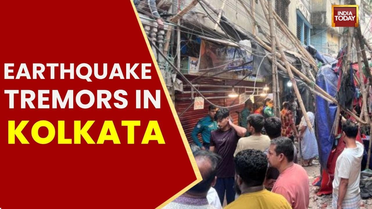 Earthquake Tremors Felt in Kolkata: Offices Evacuated Amid Panic, Shock Felt Across Bengal