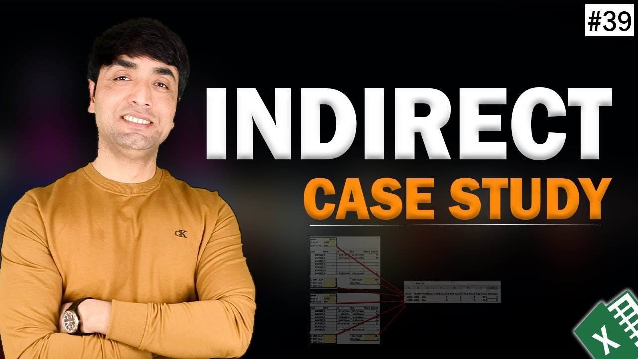 Excel INDIRECT Function - Transfer Record from One sheet to Multiple Sheets | Case Study