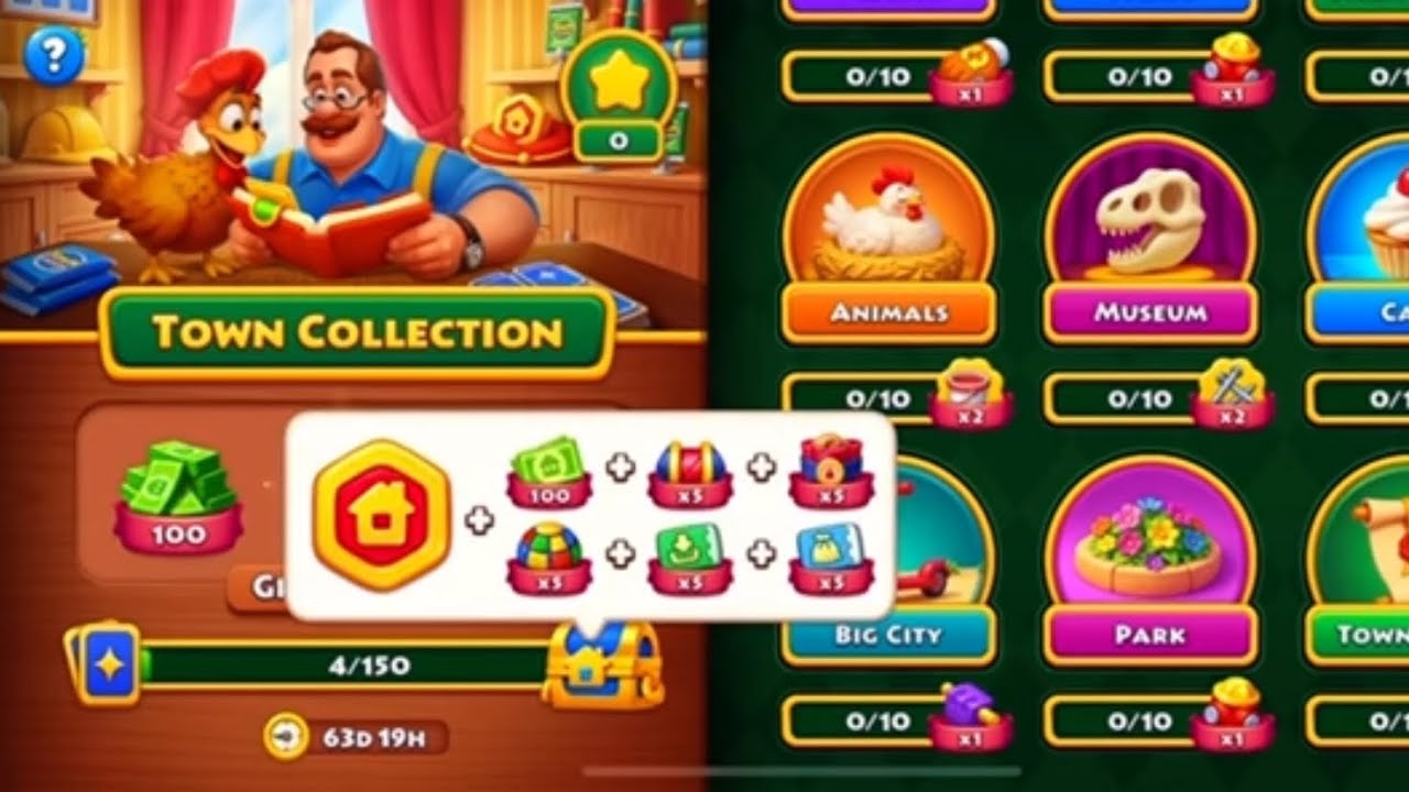 Township New event Town Collection ( Card Collection ) 