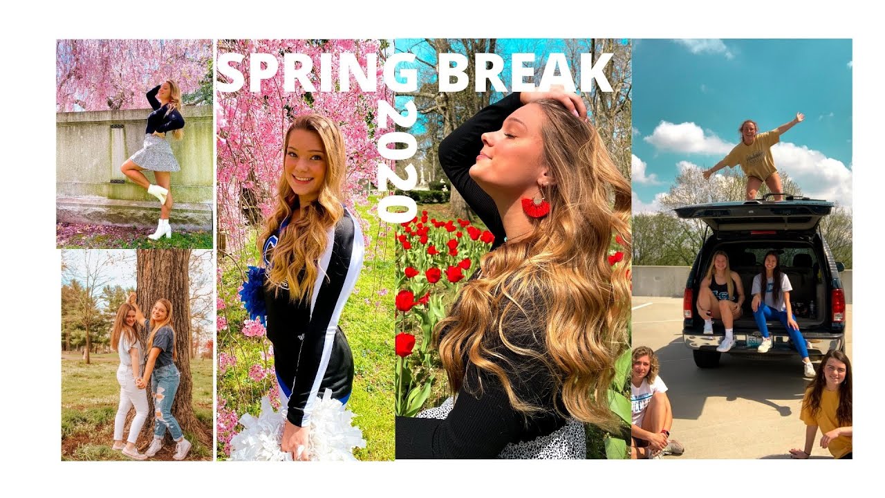 SPRING BREAK 2020 || STUCK AT HOME SENIOR YEAR