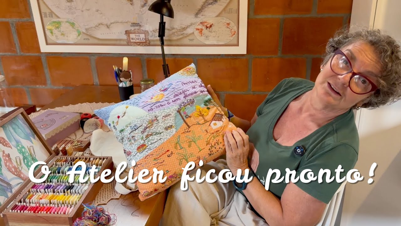 05 - O Atelier ficou pronto!