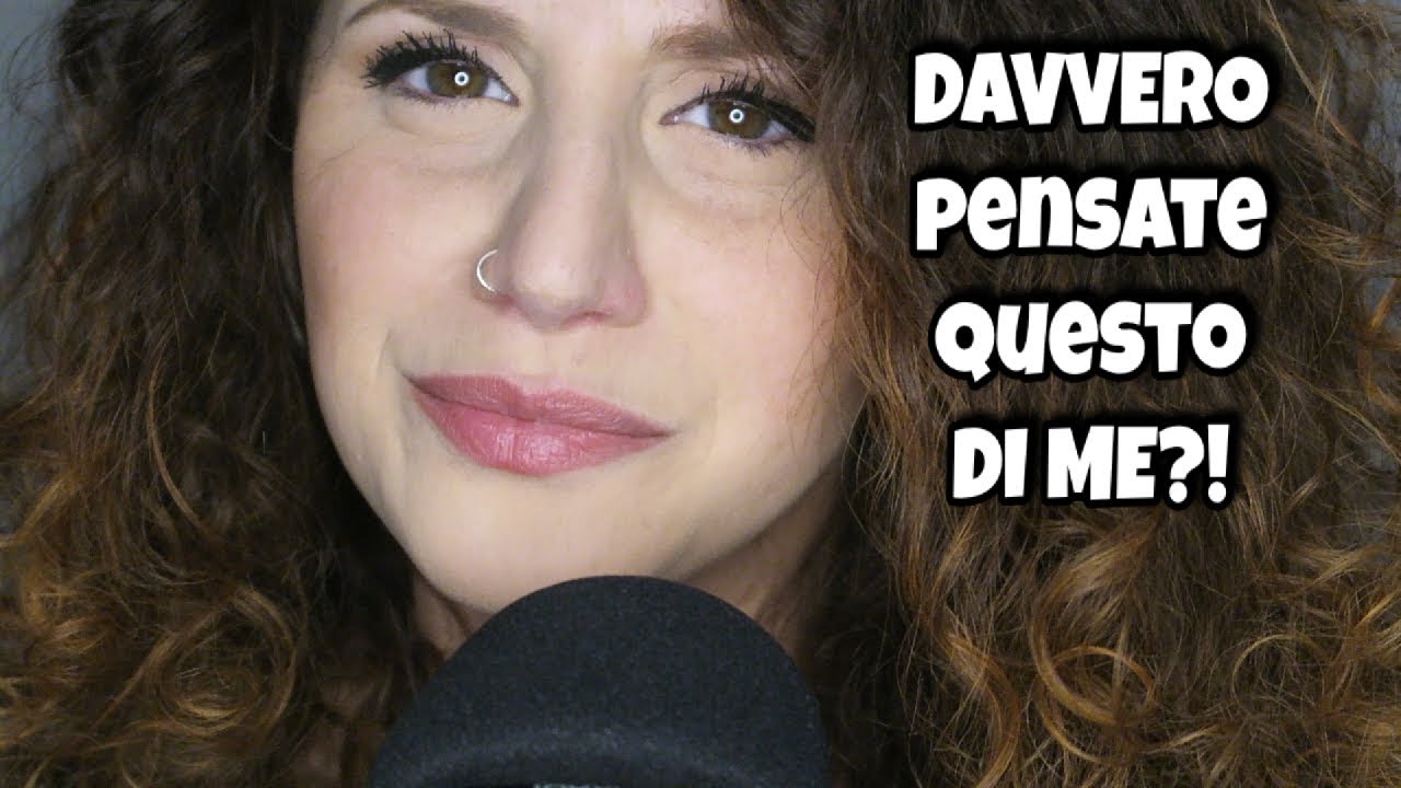 ASMR ITA | Le vostre SUPPOSIZIONI su di ME! Cosa pensate di sapere