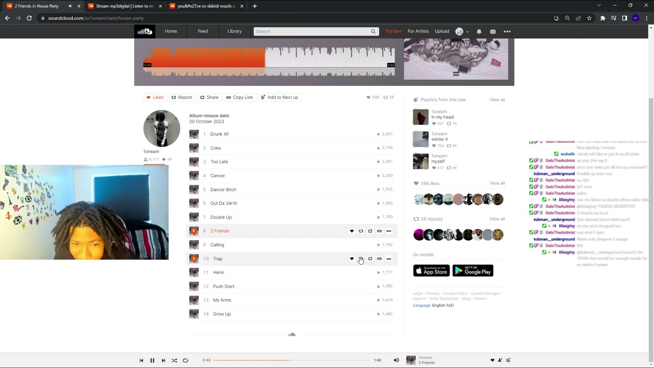 micahmp3 listens to 1oneam for the first time (1oneam - House Party)