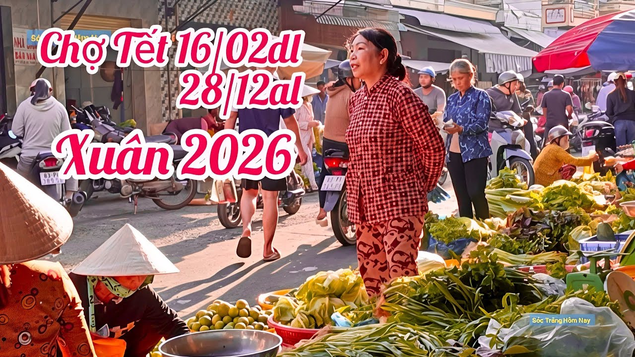 Chợ  29/12 AL Tết 2026 Mua bán Hết Sạch #soctranghomnay 