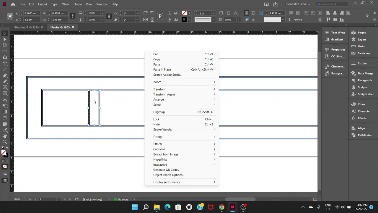 How to make Pecha in Indesign [Part 1] | Indesign ནང་ལ་དཔེ་གཟུགས་བཟོ་སྟངས།