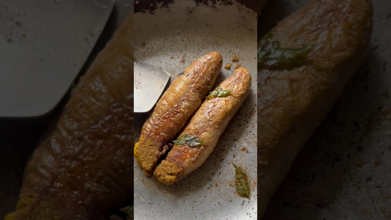 Tasty mullet &ldquo;roe&rdquo; in Kerala style simple preparation recipe 😋😋😋#fishing #cooking #foryou