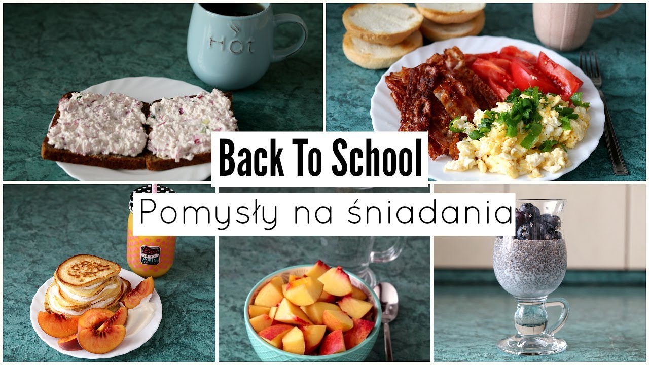Back To School 2017 - Pomysły na śniadania przed szkołą | WorldOfVicky