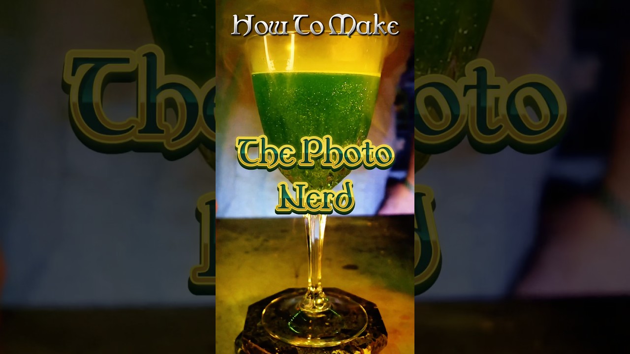 The Photo Nerd (A cocktail inspired by my mutual) #shorts #mutual #fantasy #cocktailrecipes
