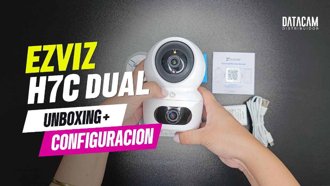 🎥 EZVIZ H7C Dual: Unboxing, Configuración e Instalación 🔧✅