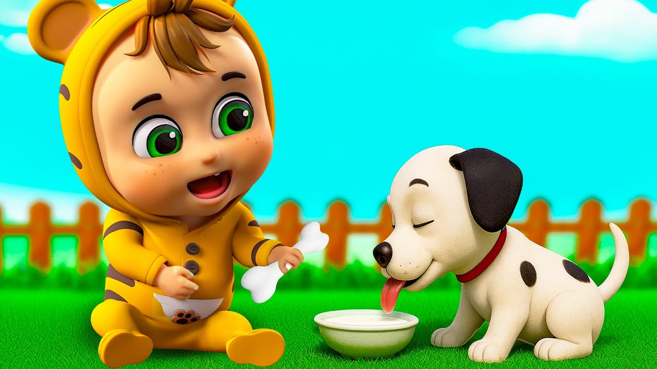 Leo Feed Milk To Bingo | Lola the Bingo Songs | More Nursery Rhymes And Kids Songs