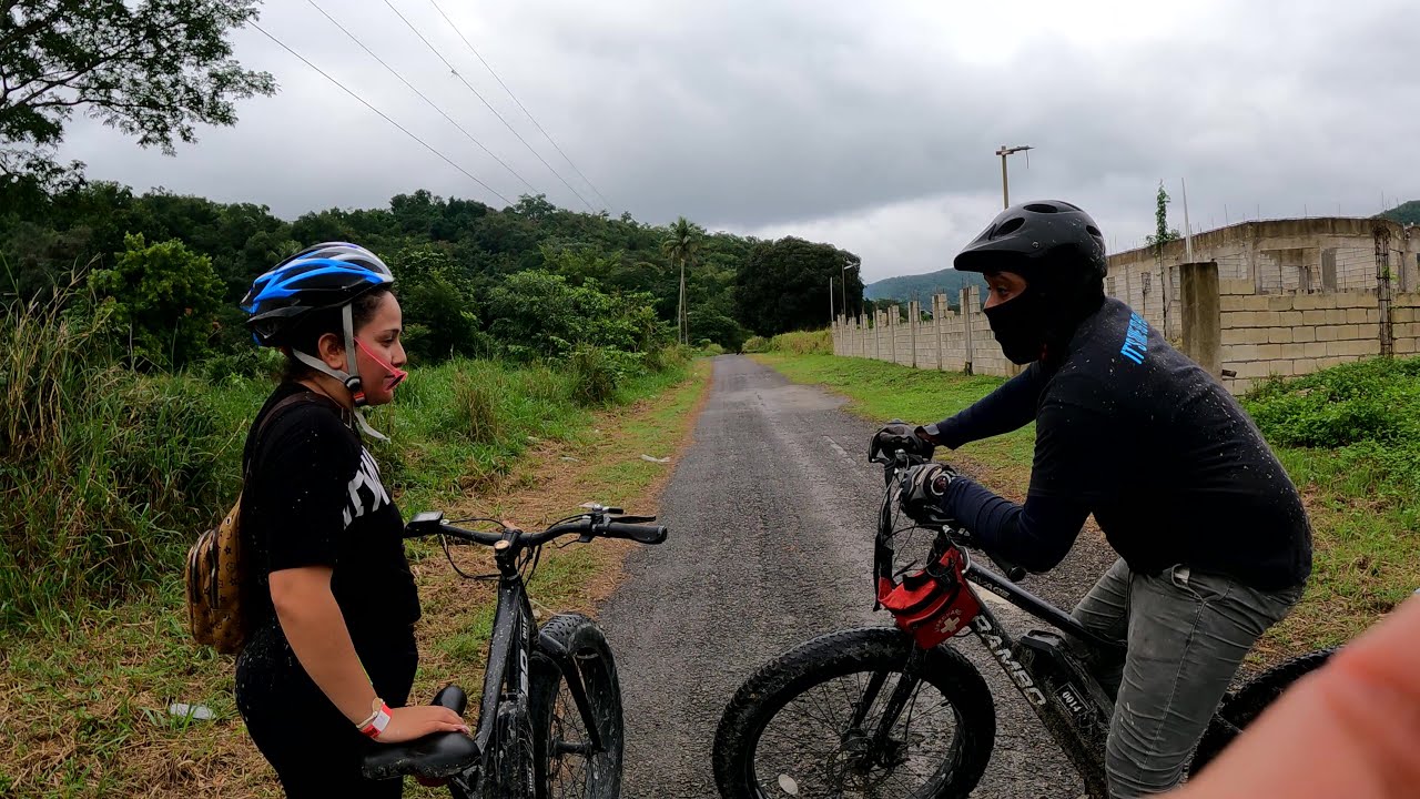 Tourist in Jamaica Riding Through Trelawny’s Stunning Rural Hills