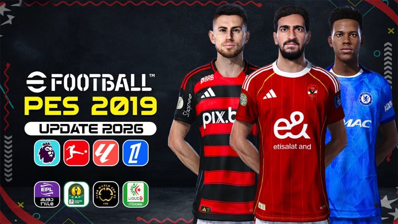INSTALL PES 2019 PATCH 2025/2026 FULL UPDATE DI LAPTOP ATAU PC | Final Update Transfer