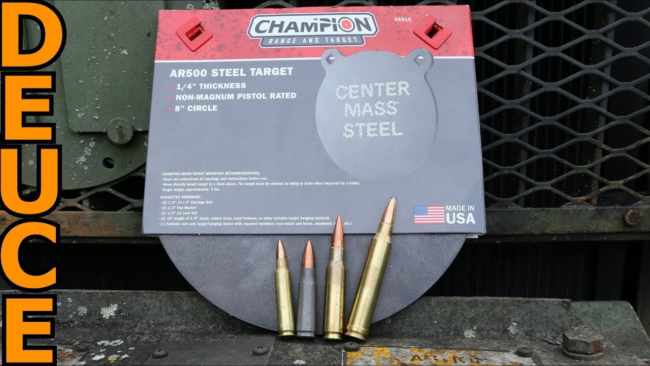 Walmart AR500 Steel Target Test