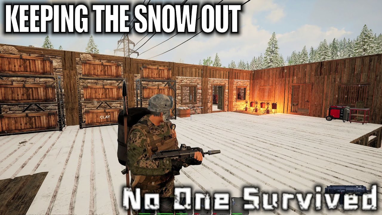 Day 27 Running Power into the Base | No One Survived Gameplay | Part 27