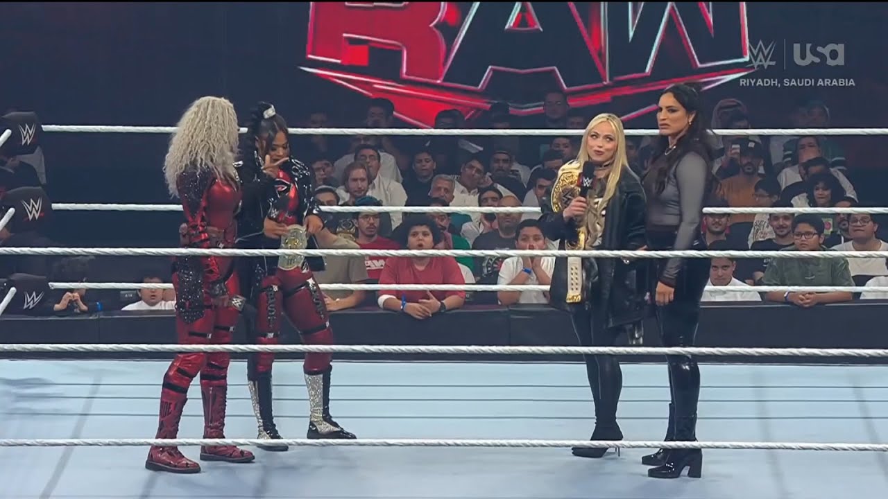 Bianca Belair attacks Liv Morgan - WWE RAW 11/04/2024