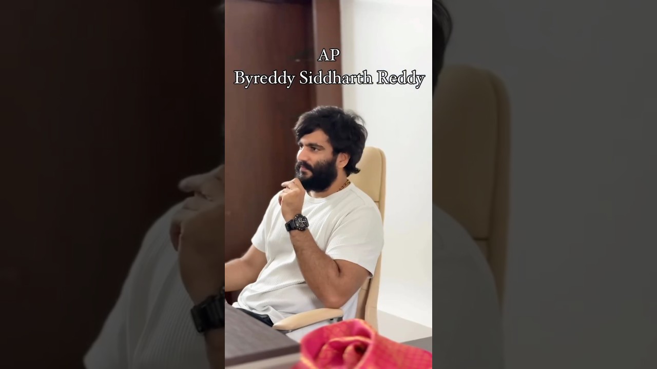 Byreddy Siddharth Reddy                  #hyderabad #kurnool