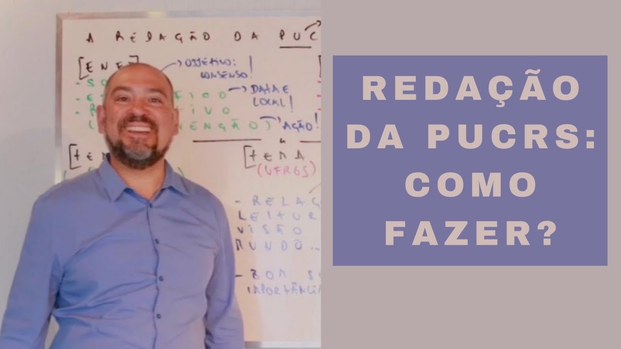 Aula Redação PUCRS