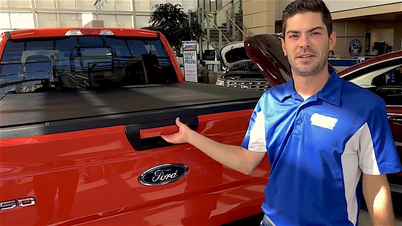 Hard Rolling Tonneau Cover by REV Ford Accessory for F-150