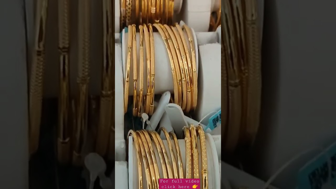 2grams Gold Rod Bangles #grt #pothys