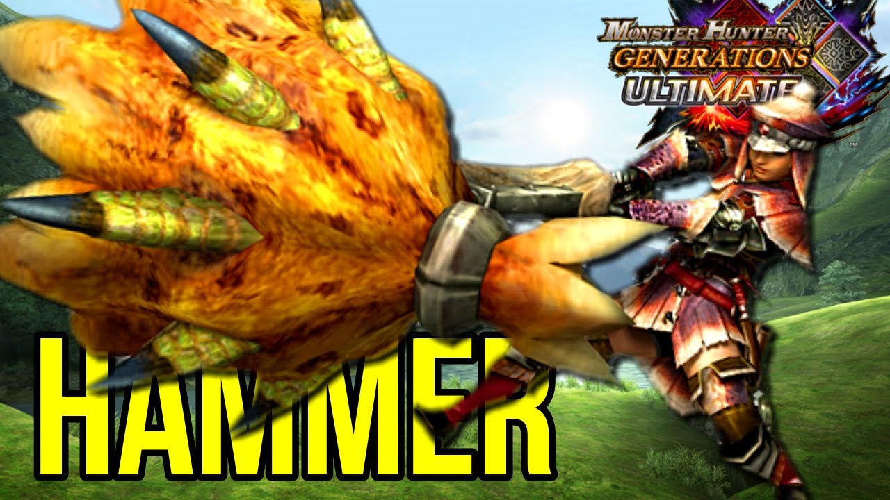 First Time Playing Hammer In This Monster Hunter Game
