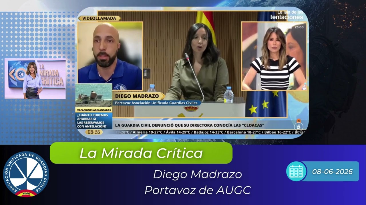 AUGC en la Mirada Cr&iacute;tica de Tele 5.