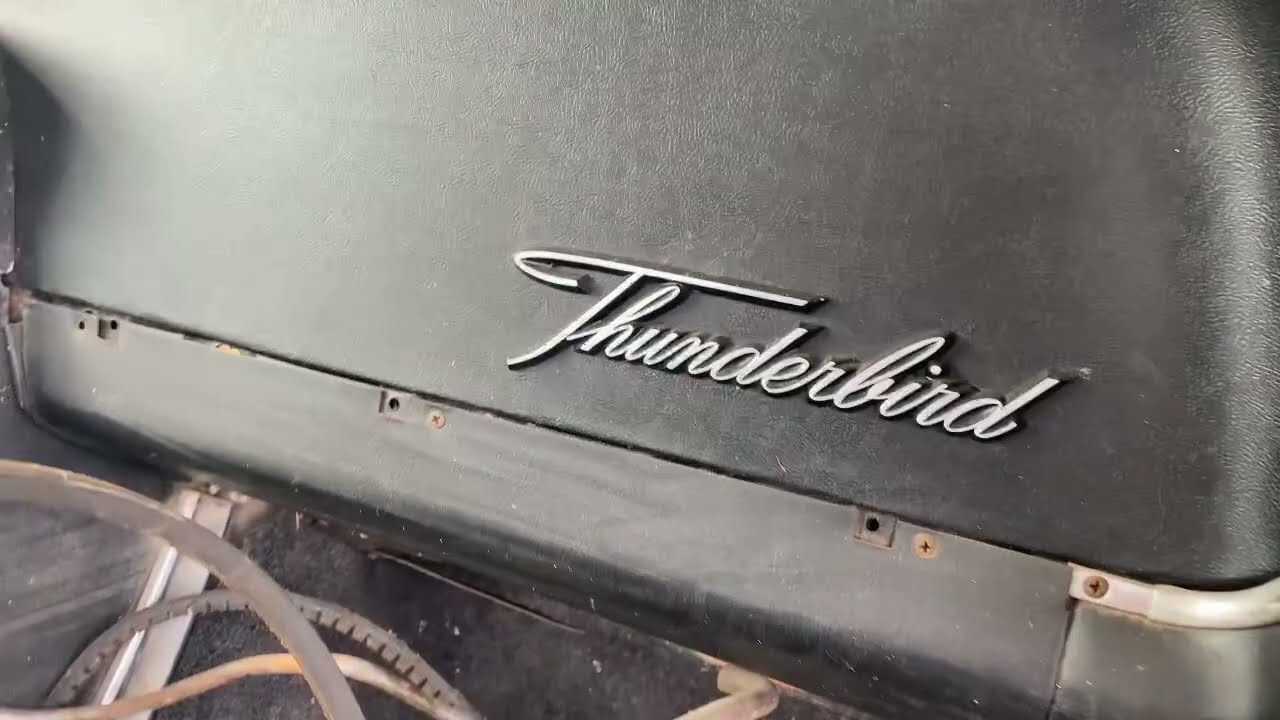 New Inventory! 1964 Ford Thunderbird T-bird!  Unfortunately the Left side of the car was 